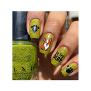 UberChic Beauty Corgi Love Stamping Plate Sienna