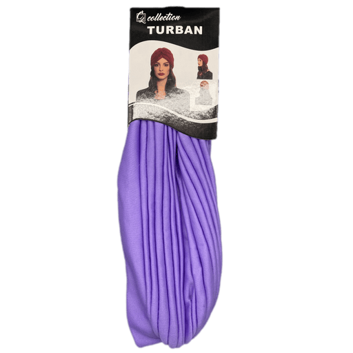 VIP Extensions CL Collection Turban Hair Accessories Medium Purple Purple