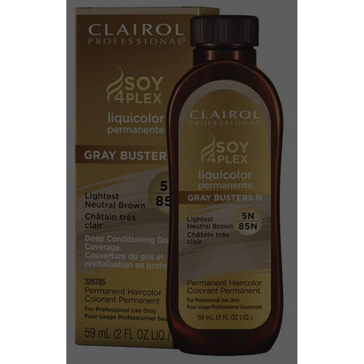 VIP Extensions Clairol Professional Permanent Liquicolor for Dark Hair Color, 5N Lightest Neutral Brown Permanent Hair Color Dark Slate Gray