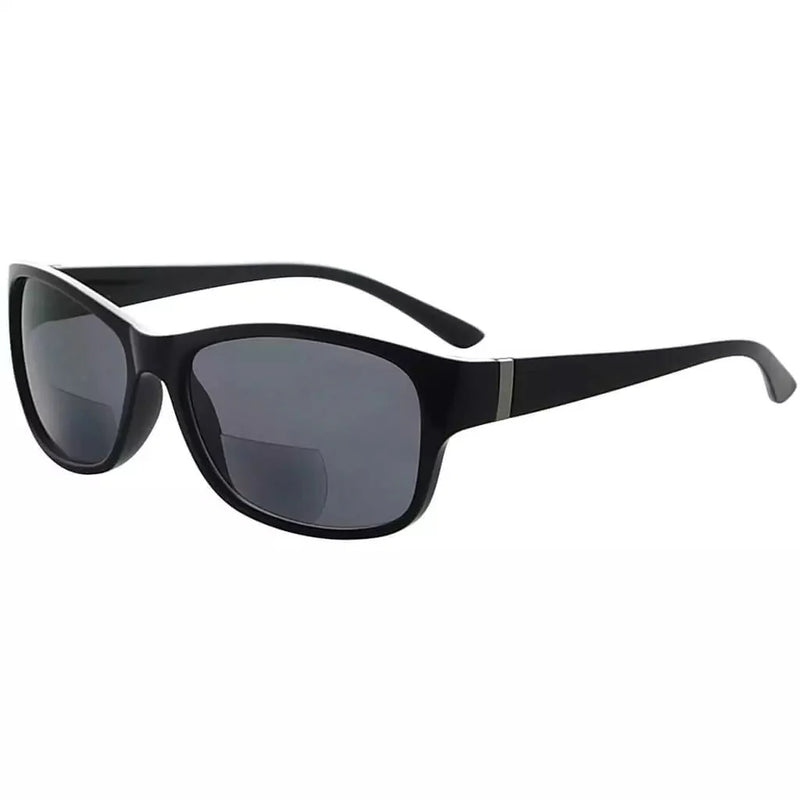 eyekeeper.com Bifocal Reading Sunglasses Outdoor Sunshine Readers SG821 Sunglasses White Smoke Black / +1.00,Black / +1.50,Black / +2.00,Black / +2.50,Black / +3.00
