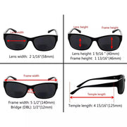eyekeeper.com Bifocal Reading Sunglasses Outdoor Sunshine Readers SG821 Sunglasses White Smoke Black / +1.00,Black / +1.50,Black / +2.00,Black / +2.50,Black / +3.00,Tortoise / +1.00,Tortoise / +1.50,Tortoise / +2.00,Tortoise / +2.50,Tortoise / +3.00,Black Clear / +1.00,Black Clear / +1.50,Black Clear / +2.00,Black Clear / +2.50,Black Clear / +3.00