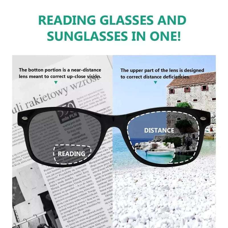 eyekeeper.com Classic Bifocal Reading Sunglasses Sunshine Rectangle Readers SBR093 Sunglasses White Smoke Grey Lens / +1.00,Grey Lens / +1.50,Grey Lens / +1.75,Grey Lens / +3.00,Brown Lens / +1.00,Brown Lens / +1.25,Brown Lens / +1.50,Brown Lens / +1.75,Brown Lens / +2.00,Brown Lens / +2.50,Brown Lens / +3.00,2 Pairs Mix / +1.00,2 Pairs Mix / +1.50,2 Pairs Mi