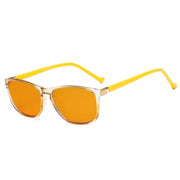 eyekeeper.com Classic Blue Light Blocking Eyeglasses for Kids DSDT1951 Eyeglasses White Smoke Yellow / without magnification
