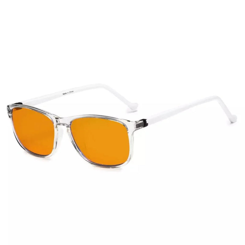 eyekeeper.com Classic Blue Light Blocking Eyeglasses for Kids DSDT1951 Eyeglasses White Smoke Clear / without magnification