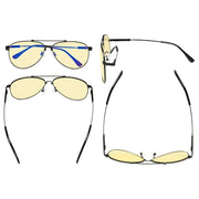 eyekeeper.com Classic Blue Light Blocking Eyeglasses TMR1801 Eyeglasses White Smoke Black / without magnification,Blue / without magnification,Brown / without magnification,Gold / without magnification,Gunmetal / without magnification,Purple / without magnification,Red / without magnification,Silver / without magnification