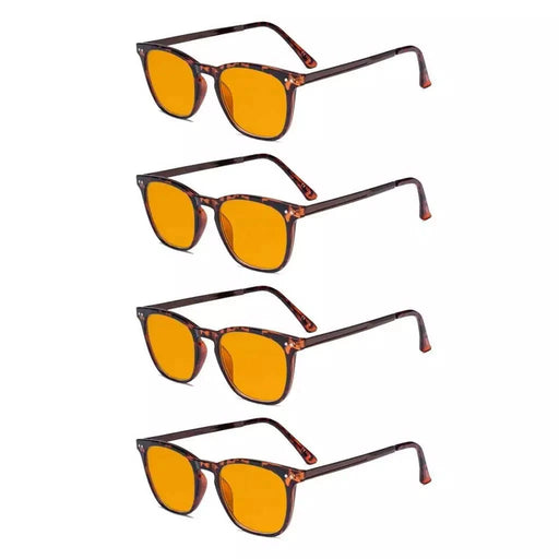 eyekeeper.com Classic Blue Light Blocking Reading Glasses 4 Pack DSRJ003 Eyeglasses White Smoke Tortoise-4pcs / +0.50,Tortoise-4pcs / +0.75,Tortoise-4pcs / +1.00,Tortoise-4pcs / +1.25,Tortoise-4pcs / +2.50,Tortoise-4pcs / +3.00