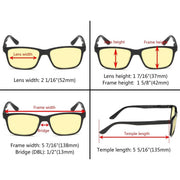 eyekeeper.com Classic Blue Light Blocking Reading Glasses TM163 Eyeglasses Bisque Tortoise / without magnification,Tortoise / +0.50,Tortoise / +0.75,Tortoise / +1.00,Tortoise / +1.25,Tortoise / +1.50,Tortoise / +1.75,Tortoise / +2.00