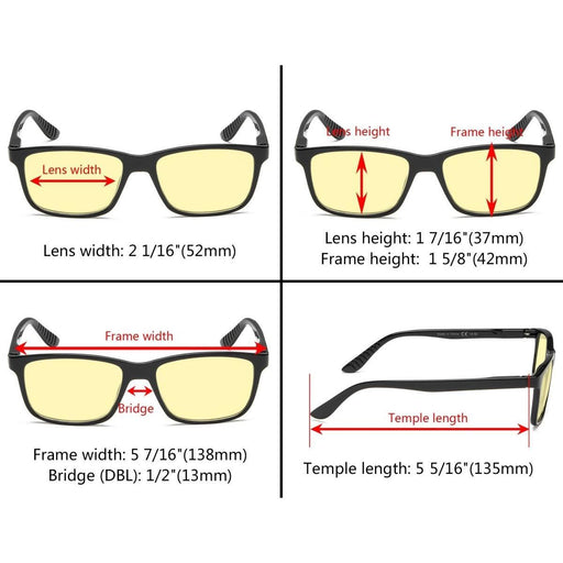 eyekeeper.com Classic Blue Light Blocking Reading Glasses TM163 Eyeglasses Bisque Tortoise / without magnification,Tortoise / +0.50,Tortoise / +0.75,Tortoise / +1.00,Tortoise / +1.25,Tortoise / +1.50,Tortoise / +1.75,Tortoise / +2.00