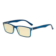 eyekeeper.com Classic Blue Light Blocking Reading Glasses TM802 Eyeglasses White Smoke Blue / without magnification,Blue / +0.50,Blue / +0.75,Blue / +1.00,Blue / +1.25,Blue / +1.50,Blue / +2.00,Blue / +2.25,Blue / +2.50
