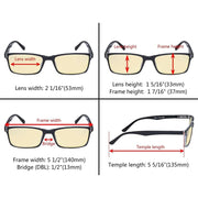 eyekeeper.com Classic Blue Light Blocking Reading Glasses TM802 Eyeglasses White Smoke Black / +0.50,Black / +0.75,Black / +1.00,Black / +1.75,Black / +2.00,Black / +2.25,Black / +2.50,Blue / without magnification,Blue / +0.50,Blue / +0.75,Blue / +1.00,Blue / +1.25,Blue / +1.50,Blue / +2.00,Blue / +2.25,Blue / +2.50,Clear / +0.50,Clear / +0
