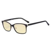 eyekeeper.com Metal Frame Blue Light Blocking Eyeglasses LX19006-BB60 Eyeglasses White Smoke Black / without magnification