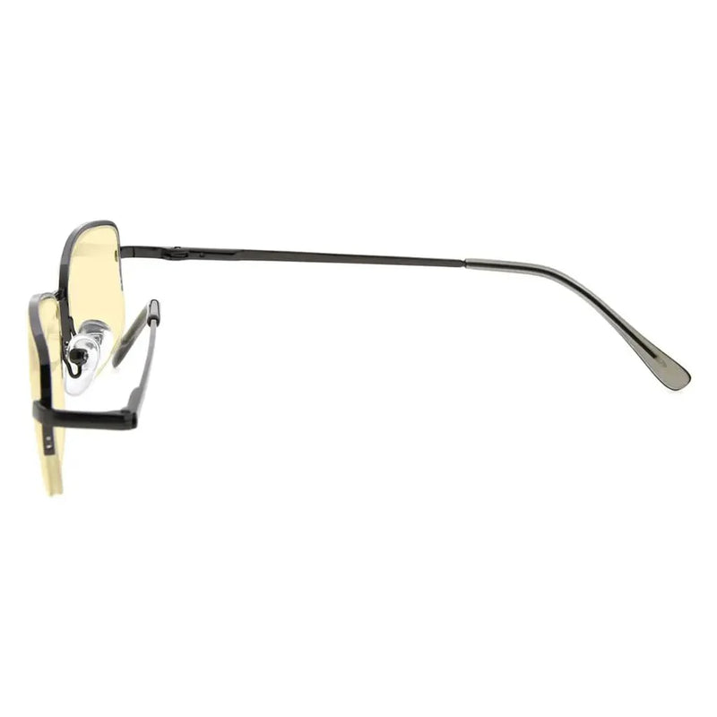 eyekeeper.com Metal Blue Light Blocking Reading Glasses TMCG15015 Eyeglasses White Smoke Gunmetal / without magnification,Gunmetal / +0.50,Gunmetal / +0.75,Gunmetal / +1.00,Gunmetal / +1.25,Gunmetal / +1.50,Gunmetal / +1.75,Gunmetal / +2.00,Gunmetal / +2.25,Gunmetal / +2.50,Gunmetal / +2.75,Gunmetal / +3.00,Gunmetal / +3.50,Gunmetal / +4.00