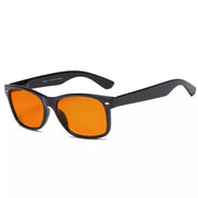 eyekeeper.com Orange Lens Bifocal Blue Light Blocking Reading Glasses SGS109 Eyeglasses White Smoke Black / +1.50,Black / +2.00,Black / +2.50,Black / +3.00