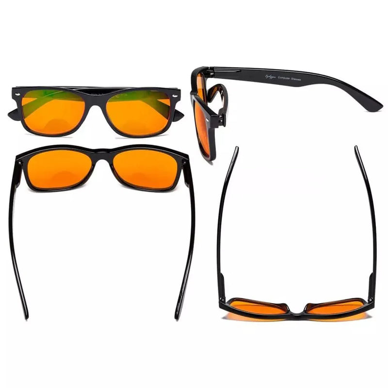 eyekeeper.com Orange Lens Bifocal Blue Light Blocking Reading Glasses SGS109 Eyeglasses White Smoke Black / +1.50,Black / +2.00,Black / +2.50,Black / +3.00,Black Red / +1.50,Black Red / +2.00,Black Red / +2.50,Black Red / +3.00,Tortoise / +1.50,Tortoise / +2.00,Tortoise / +2.50,Tortoise / +3.00