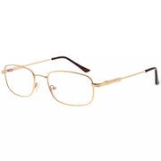 eyekeeper.com Metal Reading Glasses Retro Readers R1703 Eyeglasses White Smoke Black / without magnification,Black / +0.50,Black / +0.75,Black / +1.00,Black / +1.25,Black / +1.50,Black / +1.75,Black / +2.00,Black / +2.25,Black / +2.50,Black / +2.75,Black / +3.00,Black / +3.50,Black / +4.00,Gold / without magnification,Gold / +0.50,G