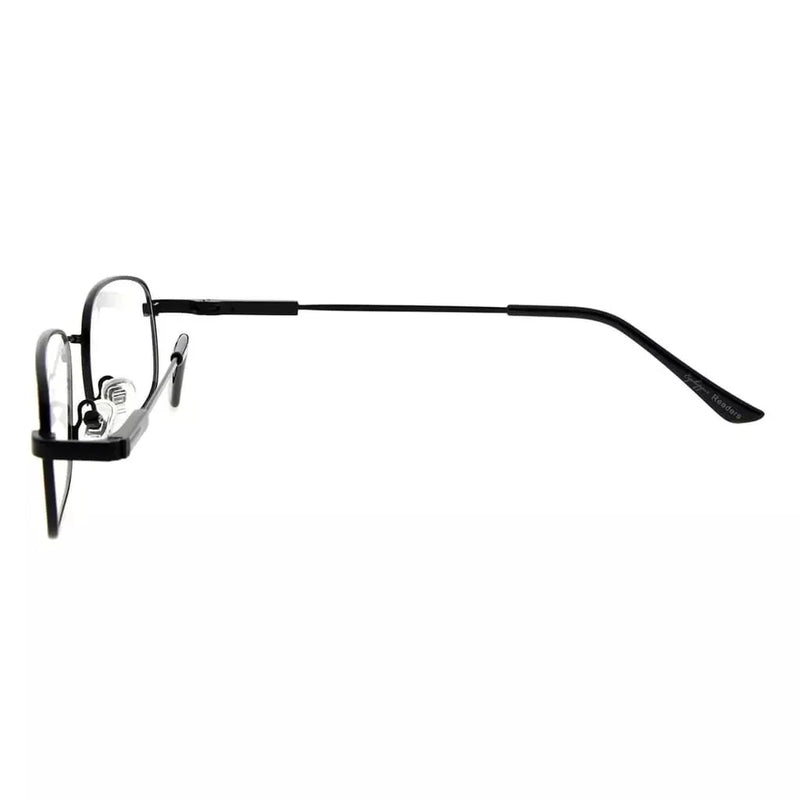 eyekeeper.com Metal Reading Glasses Retro Readers R1703 Eyeglasses White Smoke Black / without magnification,Black / +0.50,Black / +0.75,Black / +1.00,Black / +1.25,Black / +1.50,Black / +1.75,Black / +2.00,Black / +2.25,Black / +2.50,Black / +2.75,Black / +3.00,Black / +3.50,Black / +4.00,Gold / without magnification,Gold / +0.50,G