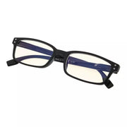 eyekeeper.com Classic Rectangle Blue Light Filter Reading Glasses 1-CG097 Eyeglasses White Smoke Black Blue / without magnification,Black Blue / +0.50,Black Blue / +0.75,Black Blue / +1.00,Black Blue / +1.25,Black Blue / +1.50,Black Blue / +1.75,Black Blue / +2.00,Black Blue / +2.25,Black Blue / +2.50,Black Blue / +2.75,Black Blue / +3.00,Black Blue