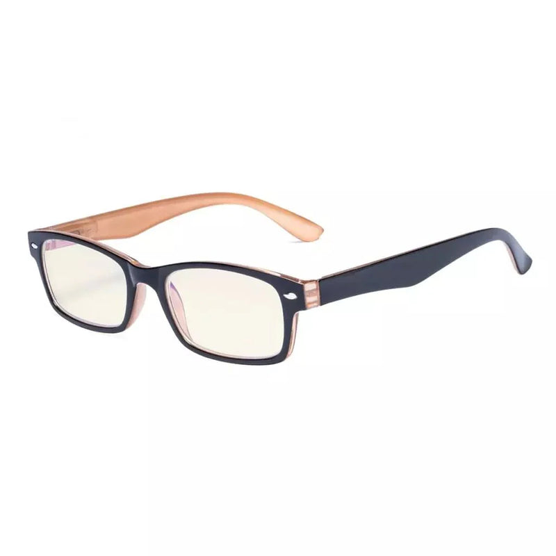 eyekeeper.com Classic Rectangle Computer Reading Glasses CG055 Eyeglasses White Smoke Black Brown / without magnification,Black Brown / +0.75,Black Brown / +1.00,Black Brown / +1.25,Black Brown / +1.50,Black Brown / +1.75,Black Brown / +2.00,Black Brown / +2.25,Black Brown / +3.00
