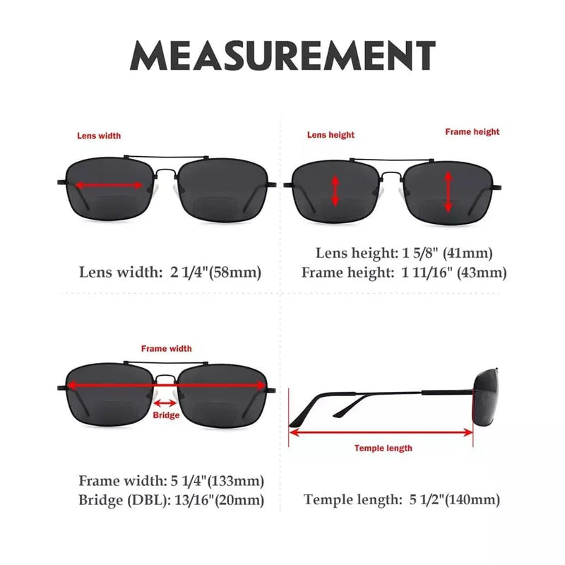 eyekeeper.com Classic Rectangle Polarized Bifocal Sunglasses PGSG1805 Sunglasses White Smoke Black / +1.50,Black / +2.00,Black / +2.50,Black / +3.00,Gunmetal / +1.50,Gunmetal / +2.00,Gunmetal / +2.50,Gunmetal / +3.00,Silver / +1.50,Silver / +2.00,Silver / +2.50,Silver / +3.00,Brown / +1.50,Brown / +2.00,Brown / +2.50,Brown / +3.00,Gold / +1.50,Go