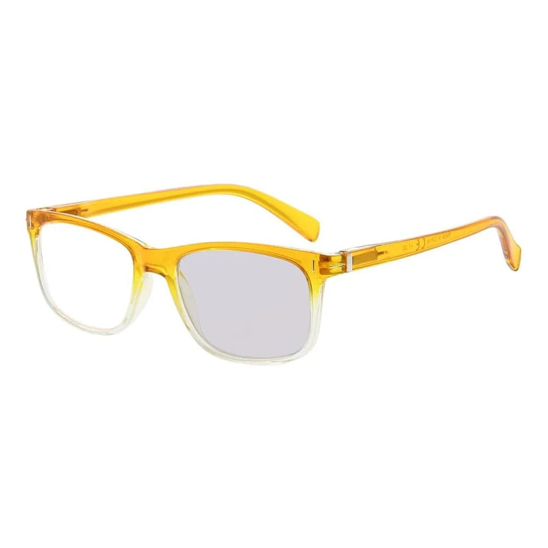 eyekeeper.com Classic Transition Photochromic Reading Glasses BSR150 Eyeglasses White Smoke Yellow / +0.50,Yellow / +0.75,Yellow / +1.00,Yellow / +1.25,Yellow / +1.50,Yellow / +1.75,Yellow / +2.00,Yellow / +2.25,Yellow / +2.50,Yellow / +3.00,Yellow / +3.50