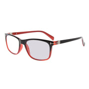 eyekeeper.com Classic Transition Photochromic Reading Glasses BSR150 Eyeglasses White Smoke Black Red / +0.50,Black Red / +0.75,Black Red / +1.00,Black Red / +1.25,Black Red / +1.50,Black Red / +1.75,Black Red / +2.00,Black Red / +2.25,Black Red / +2.50,Black Red / +3.00,Black Red / +3.50