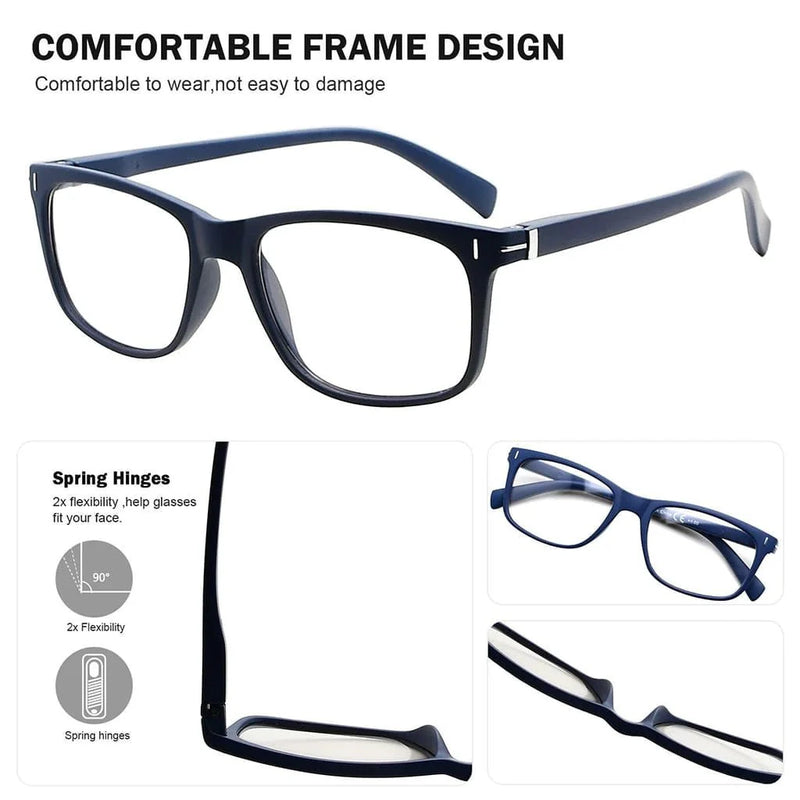 eyekeeper.com Classic Transition Photochromic Reading Glasses BSR150 Eyeglasses White Smoke Blue / +0.50,Blue / +0.75,Blue / +1.00,Blue / +1.25,Blue / +1.50,Blue / +1.75,Blue / +2.00,Blue / +2.25,Blue / +2.50,Blue / +3.00,Blue / +3.50,Black Red / +0.50,Black Red / +0.75,Black Red / +1.00,Black Red / +1.25,Black Red / +1.50,Black Red / +1.75,Blac