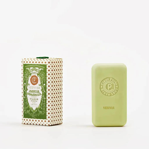 Claus Porto Claus Porto Vetyver Agua de Colonia Soap 150g Bath Soap Beige