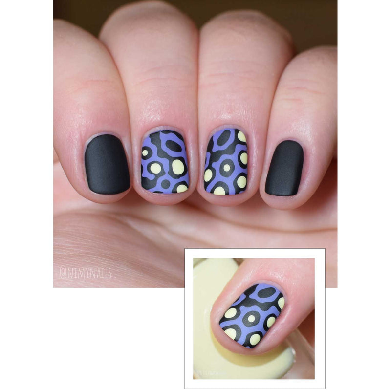 UberChic Beauty Just for CLAWS Collection-02 Stamping Plate Rosy Brown