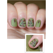 UberChic Beauty Just for CLAWS Collection-02 Stamping Plate Rosy Brown