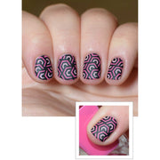 UberChic Beauty Just for CLAWS Collection-02 Stamping Plate Rosy Brown