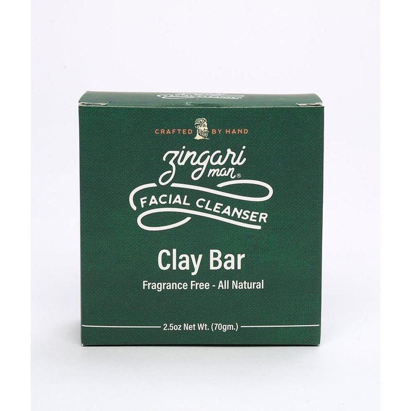 Zingari Man Clay Bar Facial Cleanser face cleanser White Smoke