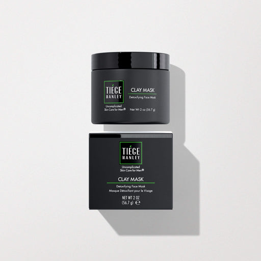 Tiege Hanley Detoxifying Clay Mask for Men Addon - Builder Gray 90 Day Supply (2 oz)