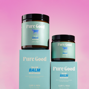 Pure Good LLC Clean & Fresh - Tallow Balm Moisturizer Tallow Balm Plum 4 oz,8 oz