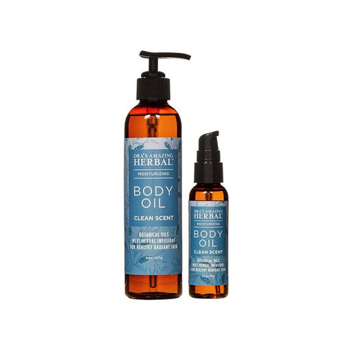 Ora's Amazing Herbal Body Oil, Clean Body Oil White Smoke 2 oz
