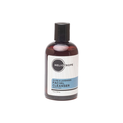 Heliotrope San Francisco Aloe & Lavender Facial Cleanser Facial Cleanser Dark Slate Gray 4 oz,2 oz