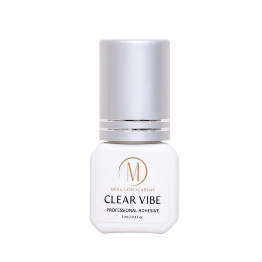 Mega Lash Academy Clear Vibe - Lash Adhesive False Eyelash Adhesive White Smoke