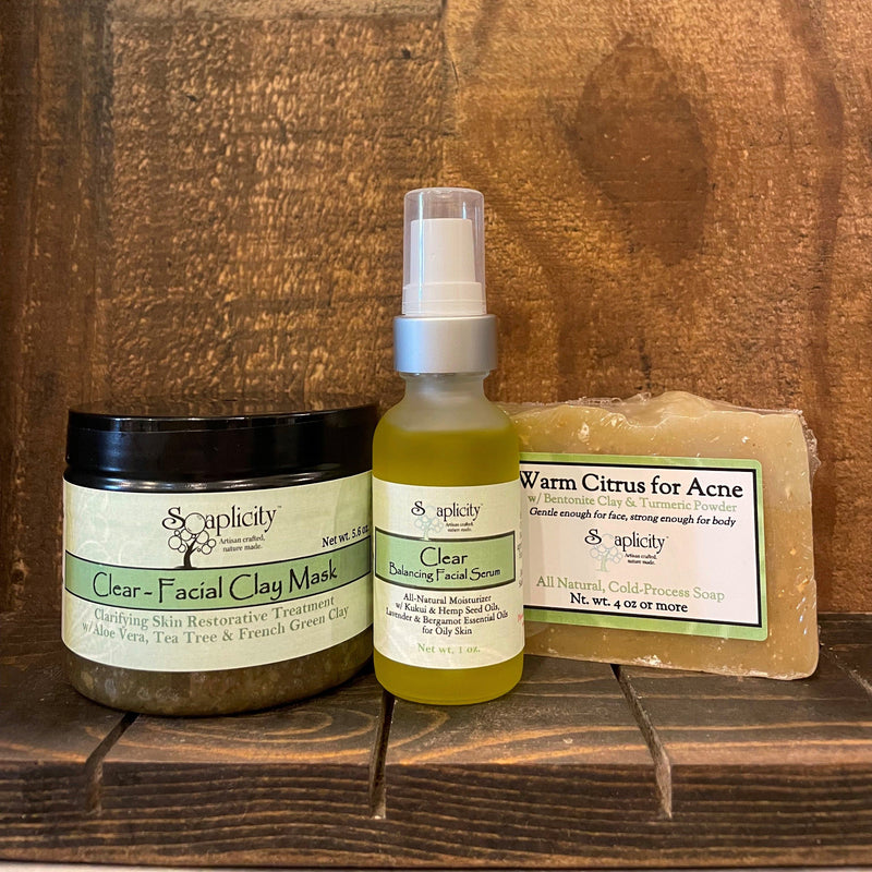 Soaplicity Clear Facial Clay Mask Facial Masks Sienna