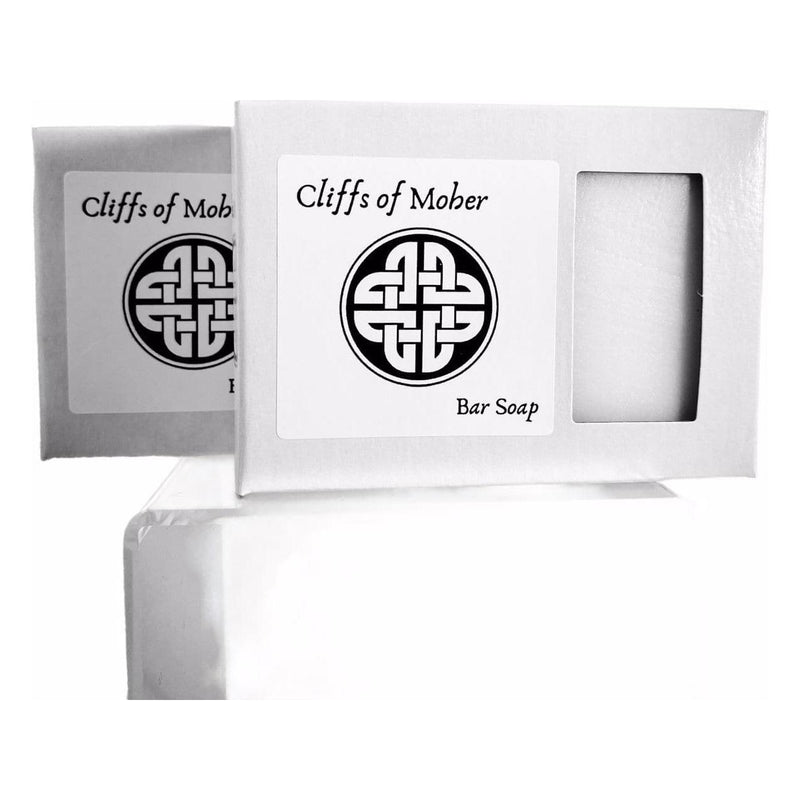 Murphy and McNeil Cliffs of Moher Bar Soap - by Murphy and McNeil Bath Soap Light Gray One Bar (5.0oz),Two Bars (5.0oz x 2)
