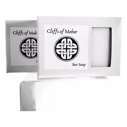 Murphy and McNeil Cliffs of Moher Bar Soap - by Murphy and McNeil Bath Soap Light Gray One Bar (5.0oz),Two Bars (5.0oz x 2)