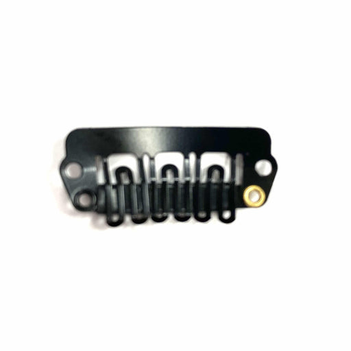VIP Extensions Clips for Hair Extensions Salon Supplies White Smoke Black (CLIP-Y)