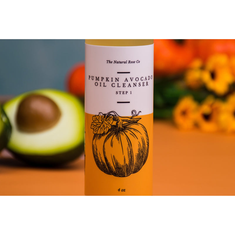 The Natural Rose Pumpkin Avocado Oil Cleanser 4oz Facial Cleansers Chocolate