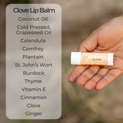 Ora's Amazing Herbal Natural Lip Balm, Herbal Infused, Clove Dark Gray