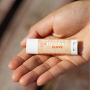 Ora's Amazing Herbal Natural Lip Balm, Herbal Infused, Clove Rosy Brown