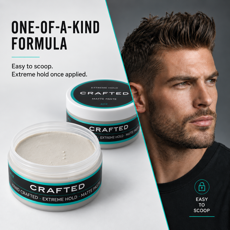 TheSalonGuy CRAFTED Extreme Hold Paste Haircare Lavender