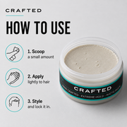TheSalonGuy CRAFTED Extreme Hold Paste Haircare Light Gray