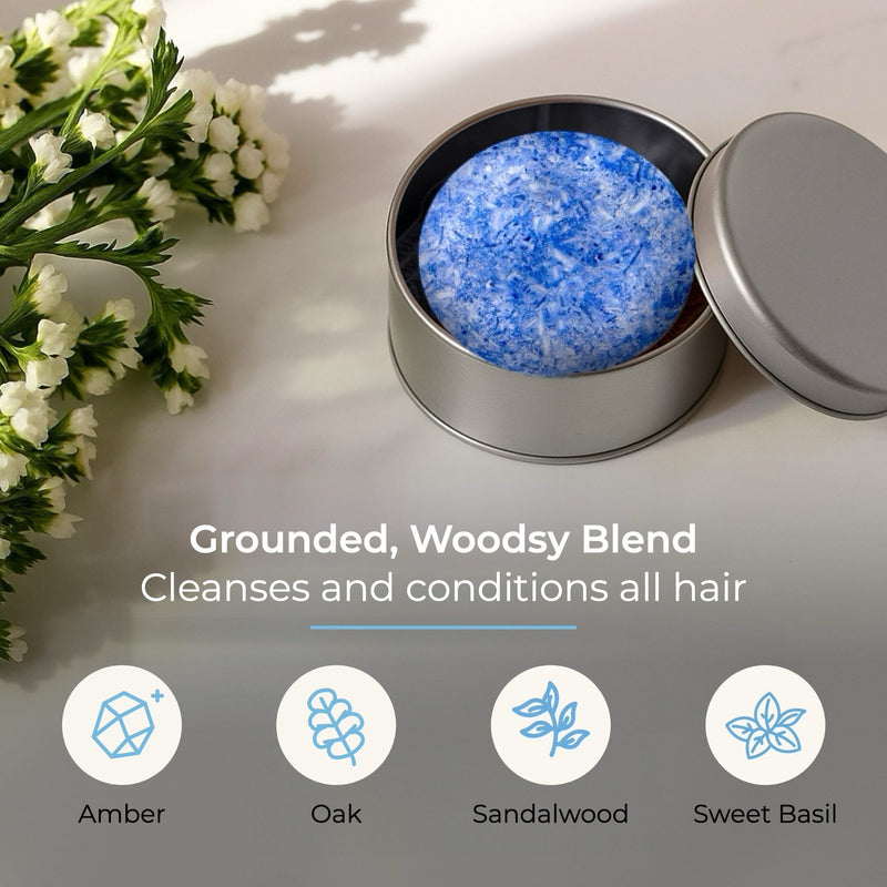 ZeroWasteStore.com Shampoo Bar Shampoo Dim Gray Bloom with Castor Oil,Sunshine,Driftwood,Oasis,Maui Melon,Sunkissed,Blossom,Cobalt,Peppermint Breeze,Simply Unscented,Earth,Seasonal Harvest