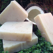 Chagrin Valley Soap & Salve Natural Soap: Coconut Shea Soap Lavender Travel Size Bar 1.7 oz