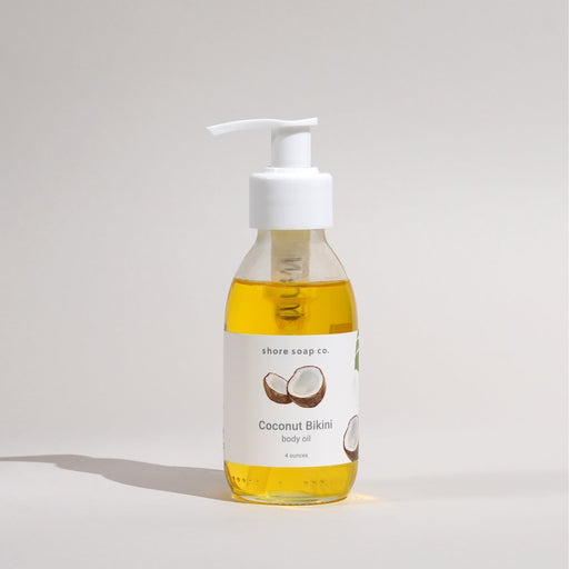 Shore Soap Co. Coconut Bikini Body Oil Body Oil Light Gray