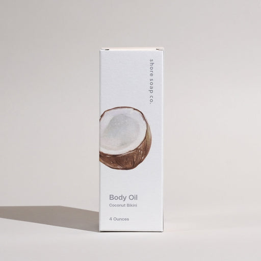 Shore Soap Co. Coconut Bikini Body Oil Body Oil Light Gray