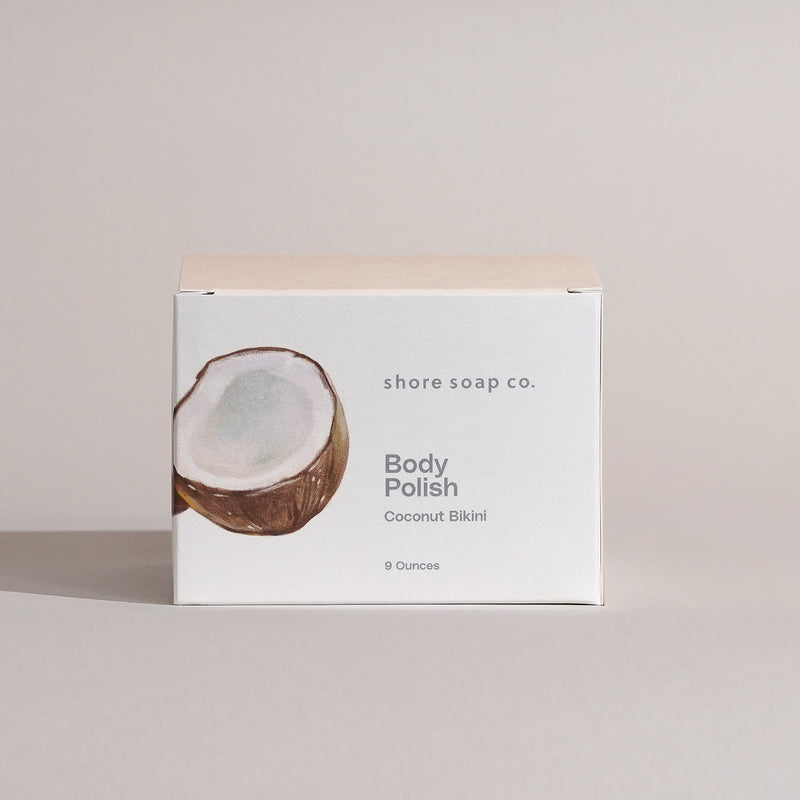Shore Soap Co. Coconut Bikini Body Polish Body Polish Gray